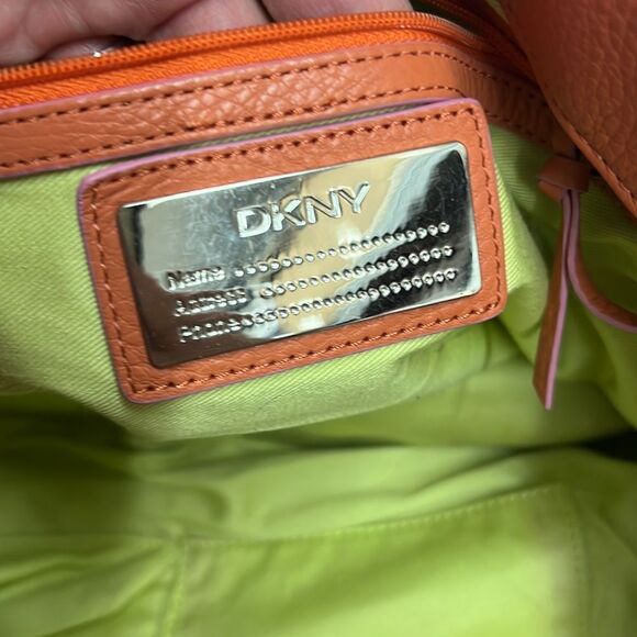 DKNY Leather Shoulder Bag - Picture 7 of 10